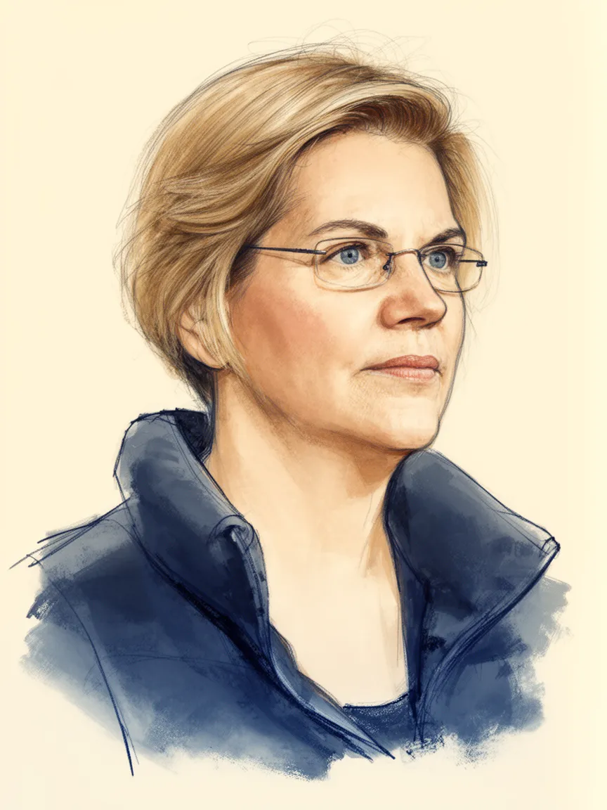 Portrait of Elizabeth Warren