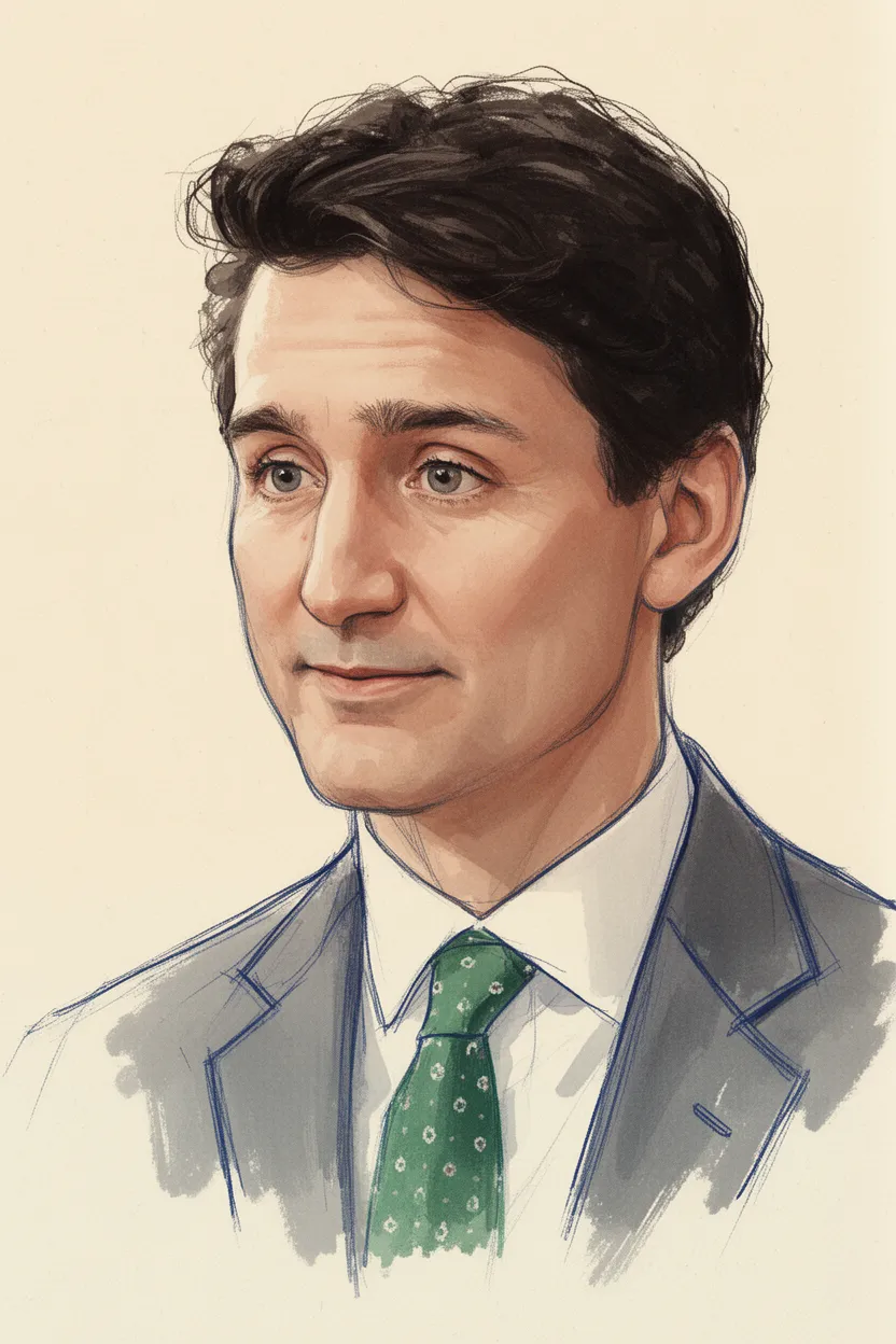 Portrait of Justin Trudeau