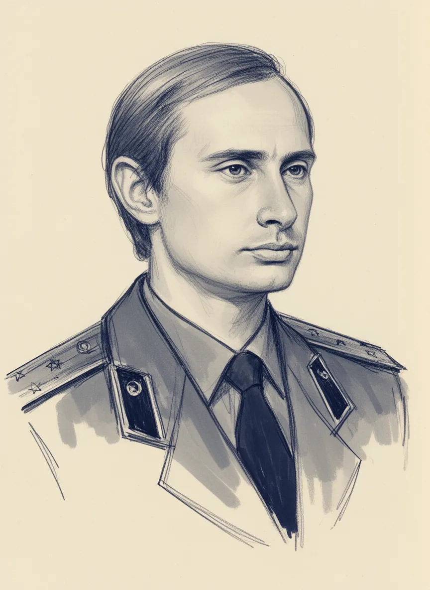 Portrait of Vladimir Putin
